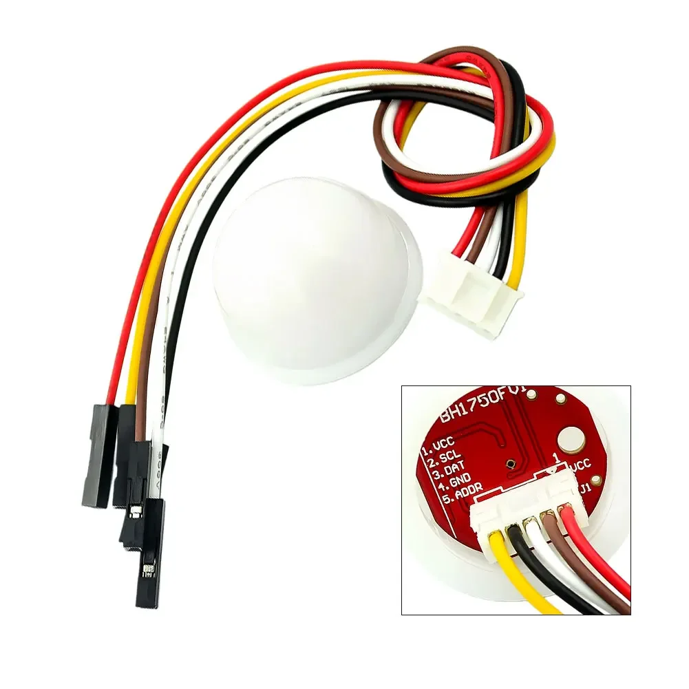 2pcs BH1750FVI Digital Light Sensor Modules To Detect Changes In Light Intensity For Adjusting LCD Brightness Keyboard Backlight