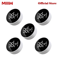 Miiiw Digital Kitchen Timer Magnetic Countdown Timer with 3 Volume Levels 2 Non-Slip Pads Egg Large LED Screen For Cook Sport