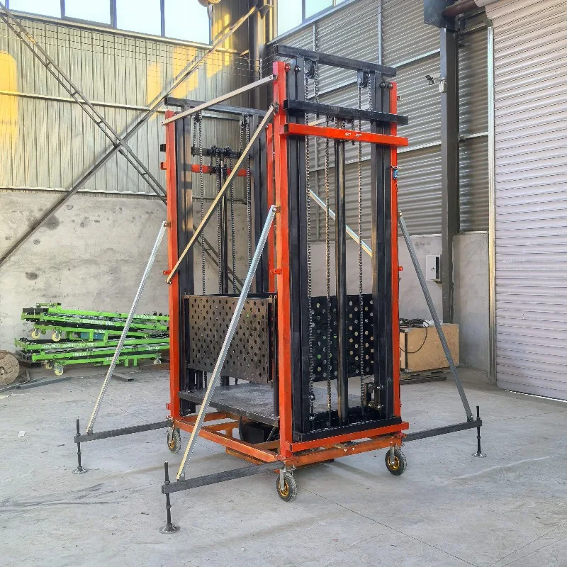 

Hot Sale New Electric Mobile Telescopic Folding Motor Platform with Remote Control for Building Construction Site Scaffolding