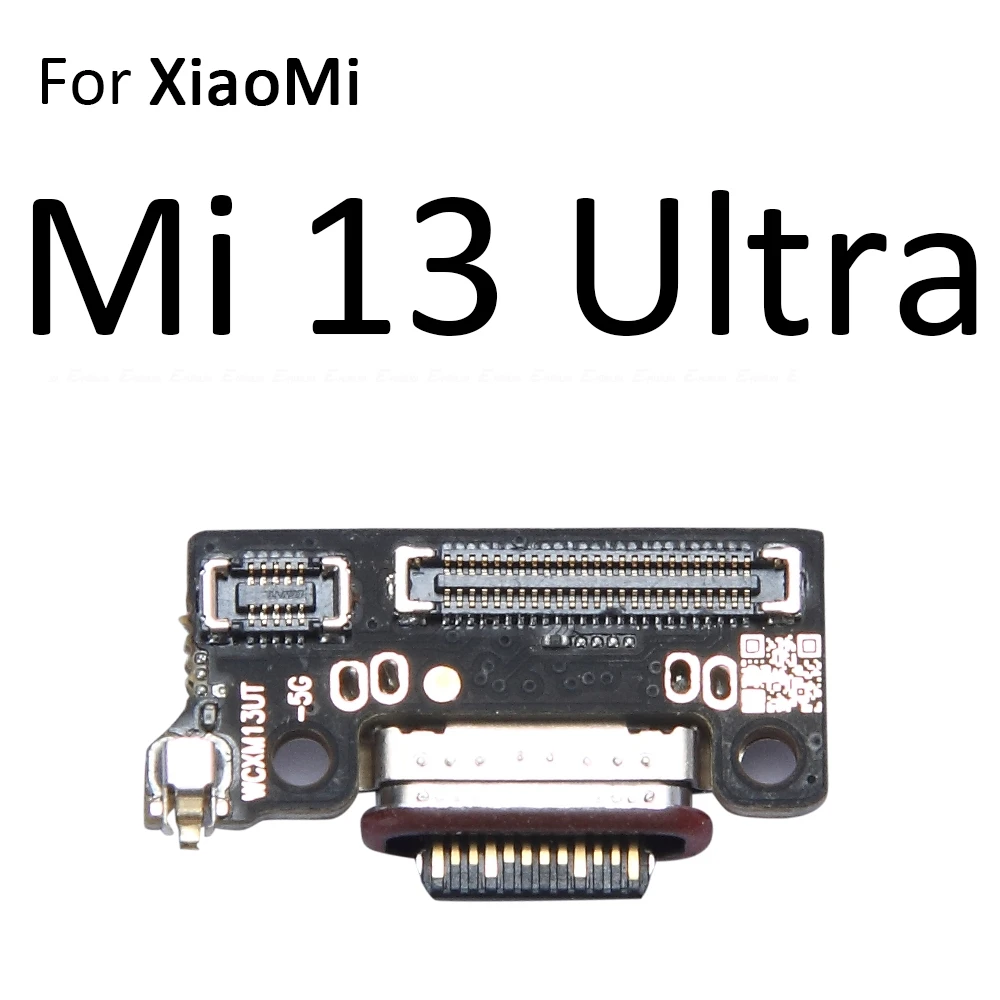 Charging Port Connector Board Parts Flex Cable With Mic For Xiaomi Mi 12 12S 12T 12X 13 13T 14 14T Pro Lite Ultra