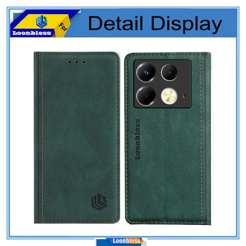 Note 40 Pro case For Infinix Note 40 Pro Cover Phone Flip Celular Etui Infinix Note40 Pro Plus Case Note 40 5G 4G 40X 5G Housing
