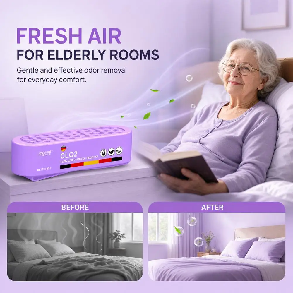 Deodorizing Fragrance Cream Fresh Indoor Air for Home Use,Eliminates Smoke Odor Long-lasting Fragrance Air Freshener Deodorizer