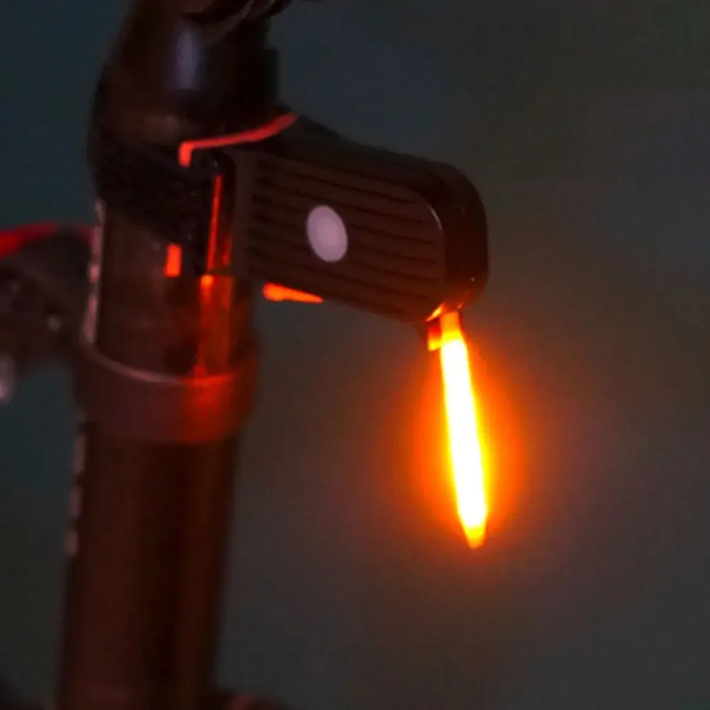 Luz traseira de bicicleta LED ultra brilhante - luz de advertência recarregável para mountain bike noturna