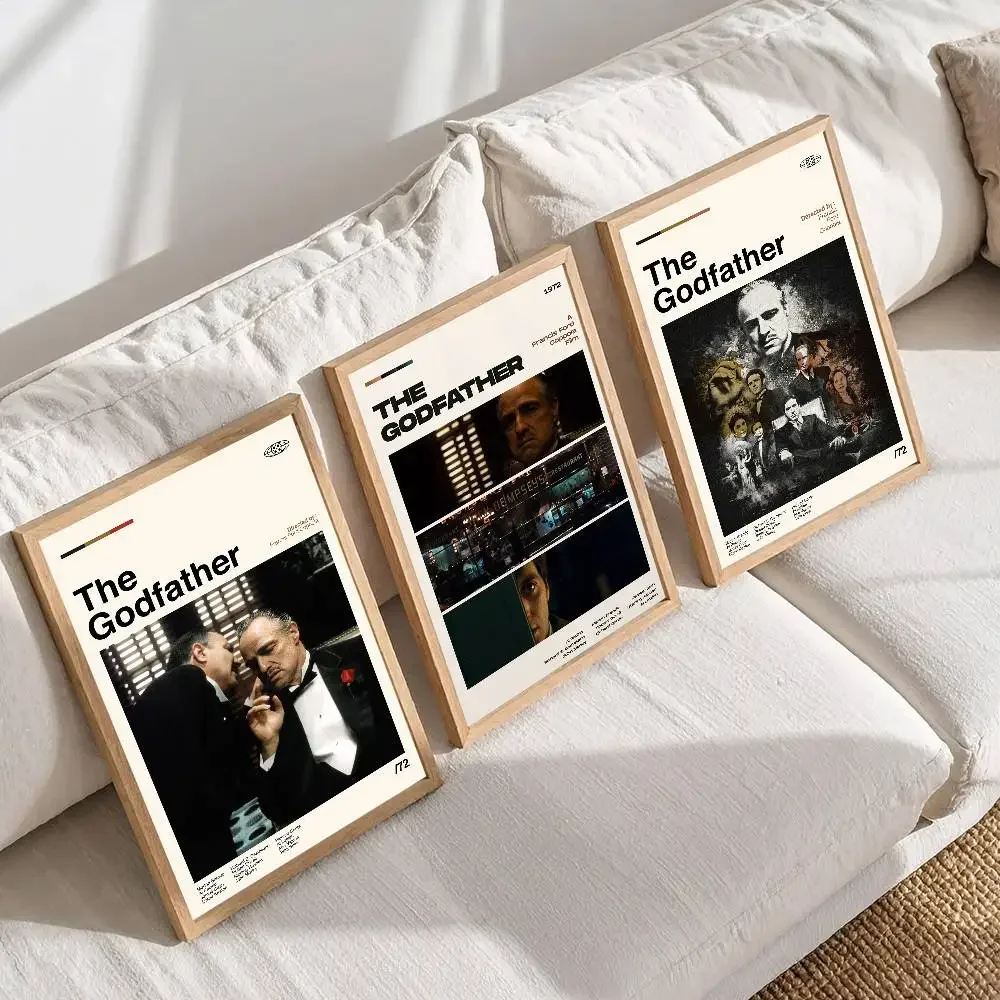 1 قطعة الفيلم الكلاسيكي Goodfellas العصابات العراب المشارك طباعة لغرفة النوم غرفة المعيشة ديكور المنزل اللوحة جدار صورة فنية جدارية #3