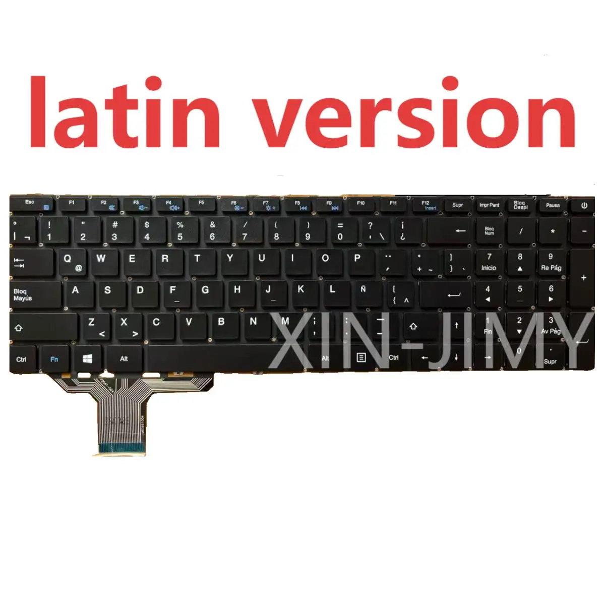 MB3661007 لوحة المفاتيح اللاتينية ل Goldentec WINBLU WBCN12S-I3 YXT-NB93-138 PRIDE-K3954 YXT-NB93-134 ، EXO MB3661004 MB3661007