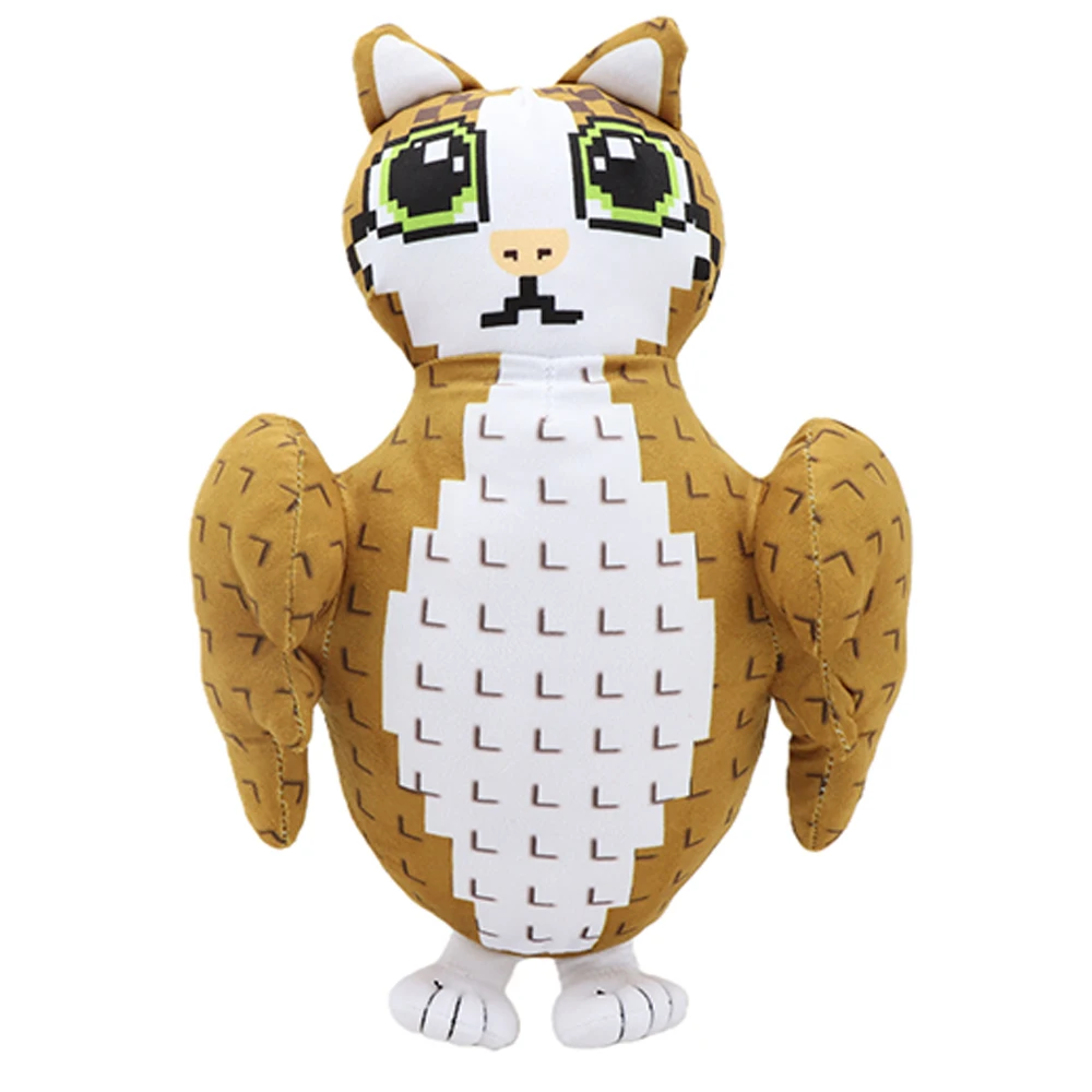 32 cm STEAL A BRAINROT Meowl Knuffel Schattige Uil Pop Spel Omliggende Eagle Speelgoed Zacht Speelgoed voor Kinderen Fans verjaardagscadeautjes Room Decor