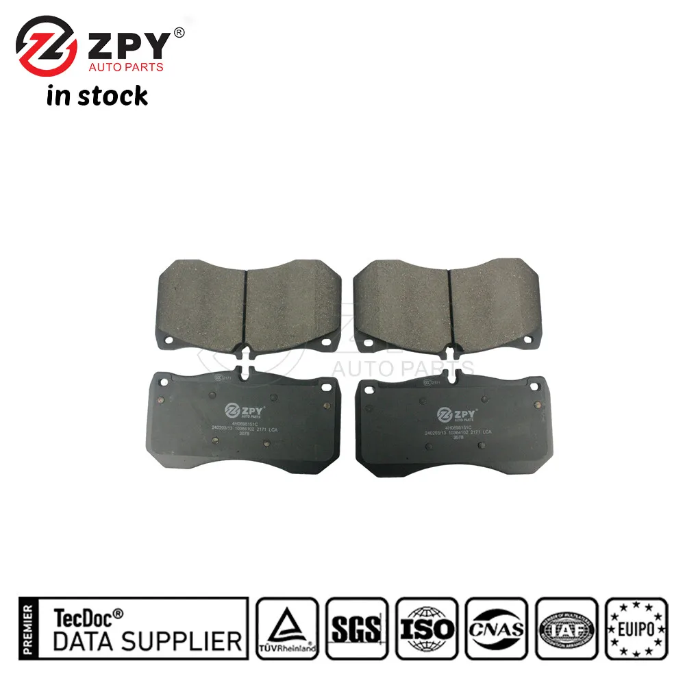 

ZPY новый качественный комплект колодок дискового тормоза спереди для Audi RS5 Sportback 4H0 698 151C