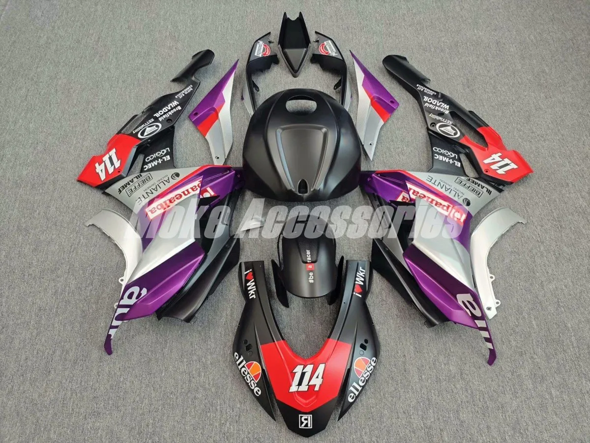 

Fairings Kit Fit For RSV4 1100 2022 2023 2024 Bodywork Set ABS Injection Red Silver Black Purple