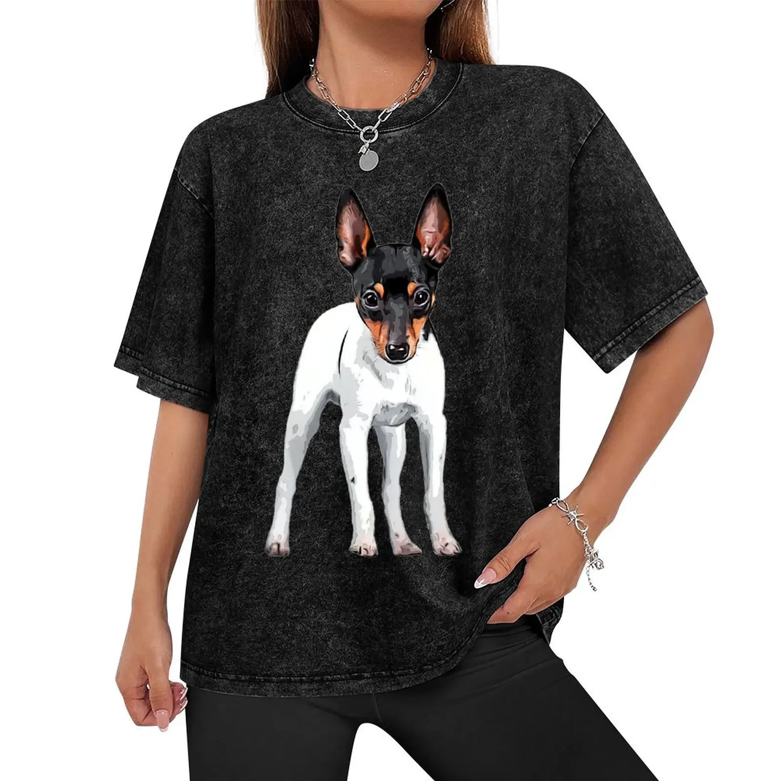 Toy Fox Terrier T-Shirt new edition essential t shirt summer clothes summer tops Men's t-shirts