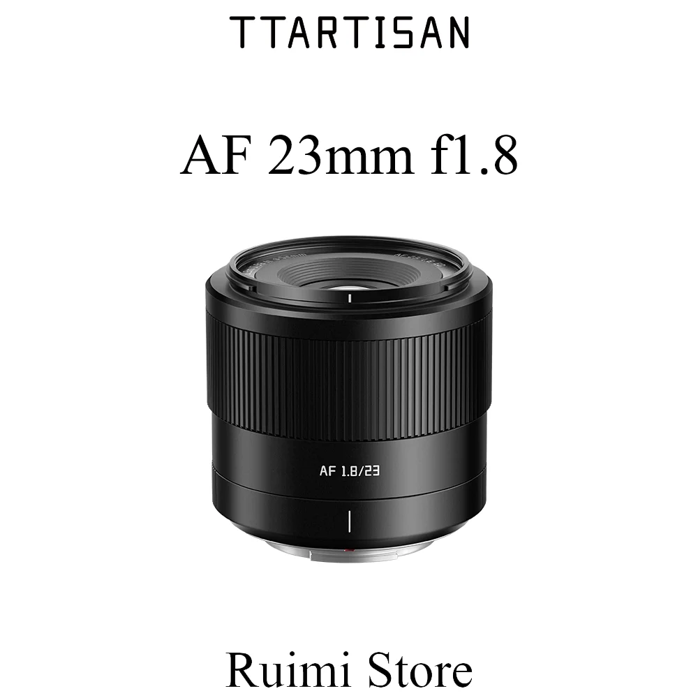 TTArtisan 23mm f1.8 Auto Focus APS-C Lens for Fuji X / Sony E / Nikon Z Mount Mirrorless Cameras