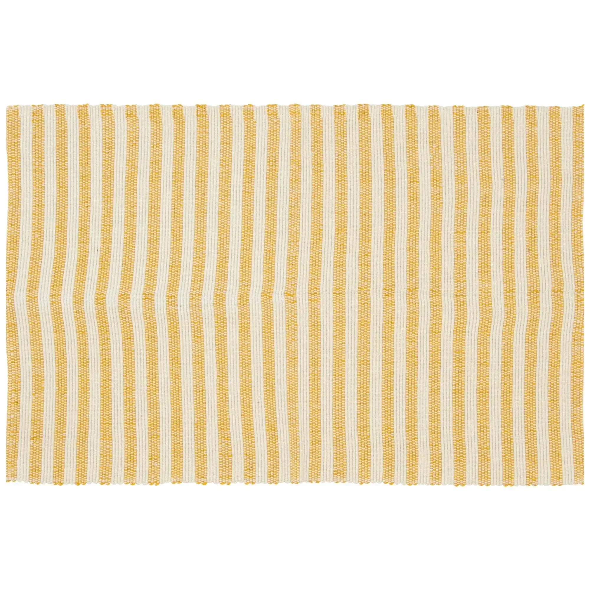 

Home Décor Collection 24" x 36" Yellow Stripe Layering Rug