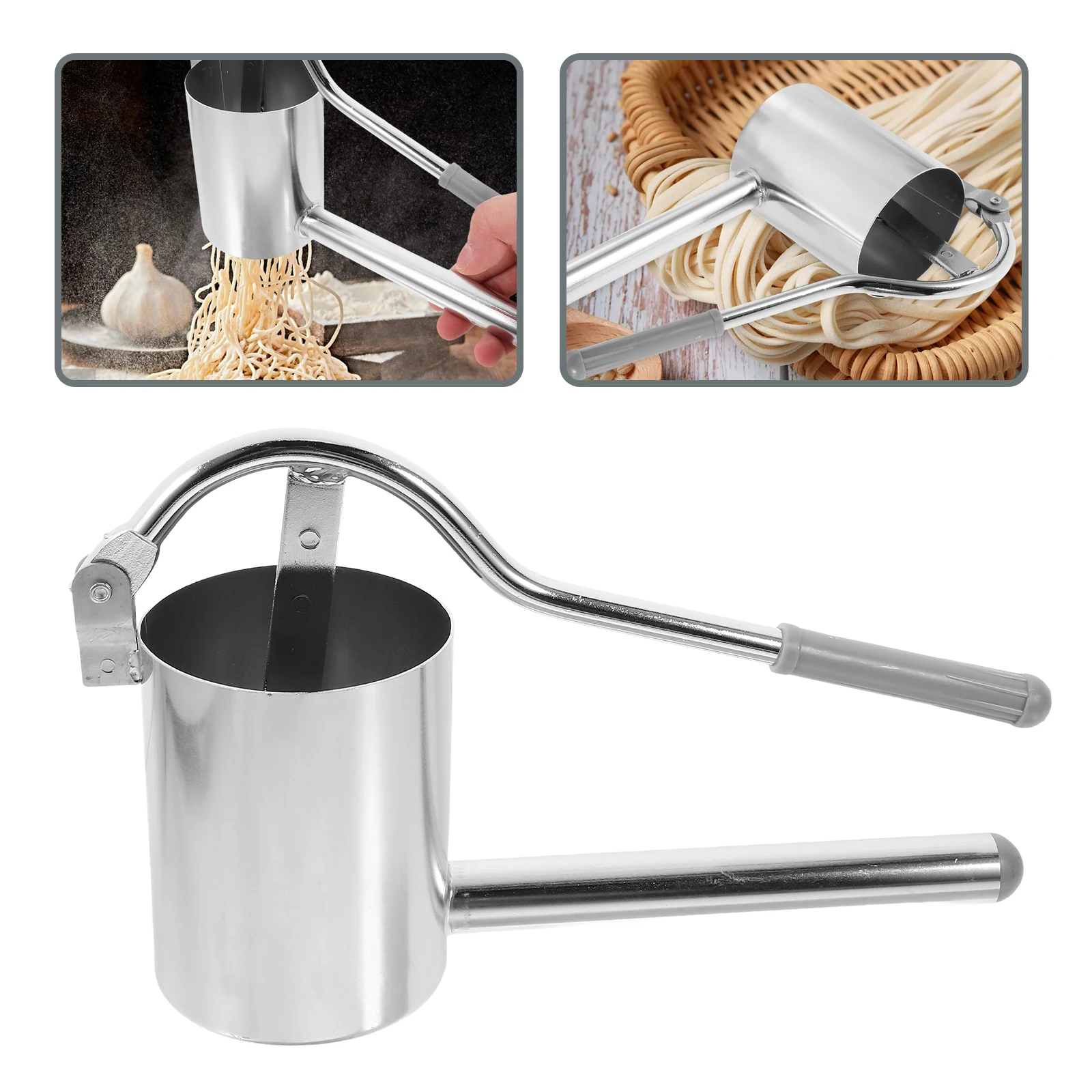 

Noodle Maker Manual Pasta Press Kitchen Tool Homemade Hand Crank Fresh Noodles Portable Easy Clean Healthy Design Durability