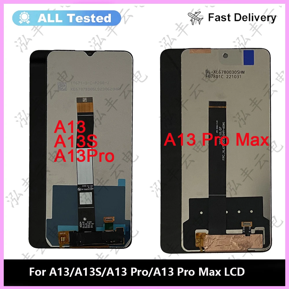 

For UMIDIGI A13 Pro Max LCD Display + Touch Screen Assembly Replacement Tested For UMIDIGI A13 a13s A13 Pro LCD Sensor Screen