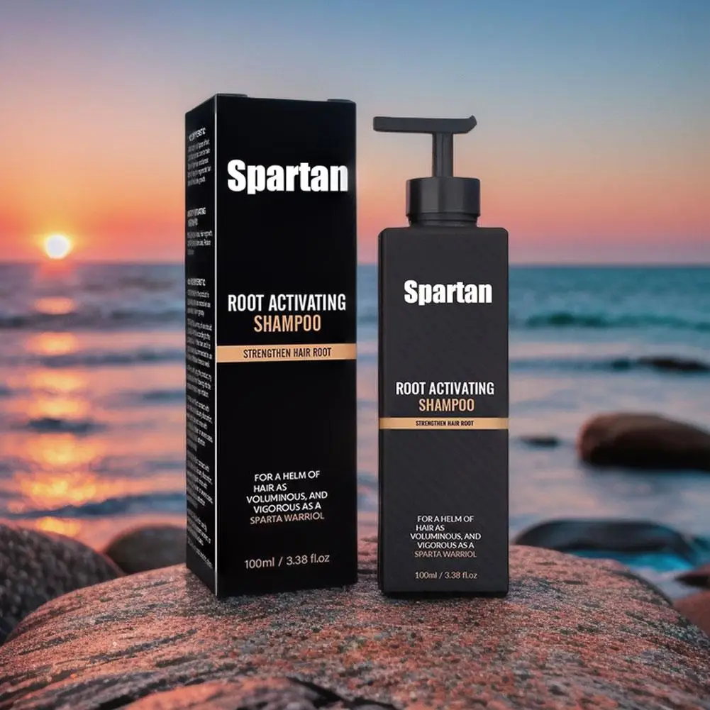 Spartan Root Activator Shampoo Hair Regrowth Non-irritating Fluffy Nourishing Shampoo Anti Hair Loss Shampoo Hair Care Product