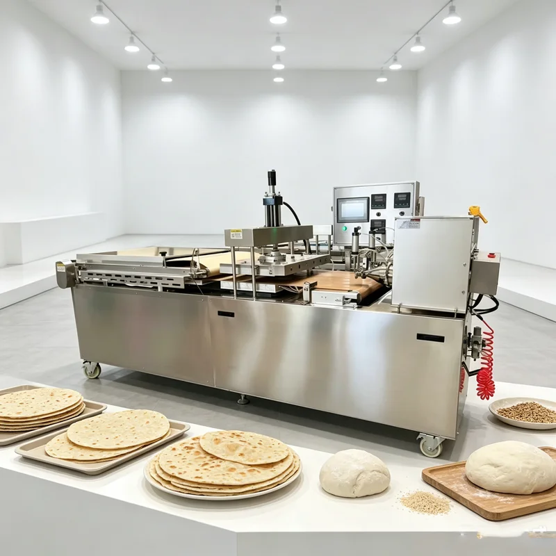 Máquina Automática Industrial para Hacer Tortillas de Maíz, Máquina para Hacer Tacos, Roti, Burritos y Wraps Comerciales OME