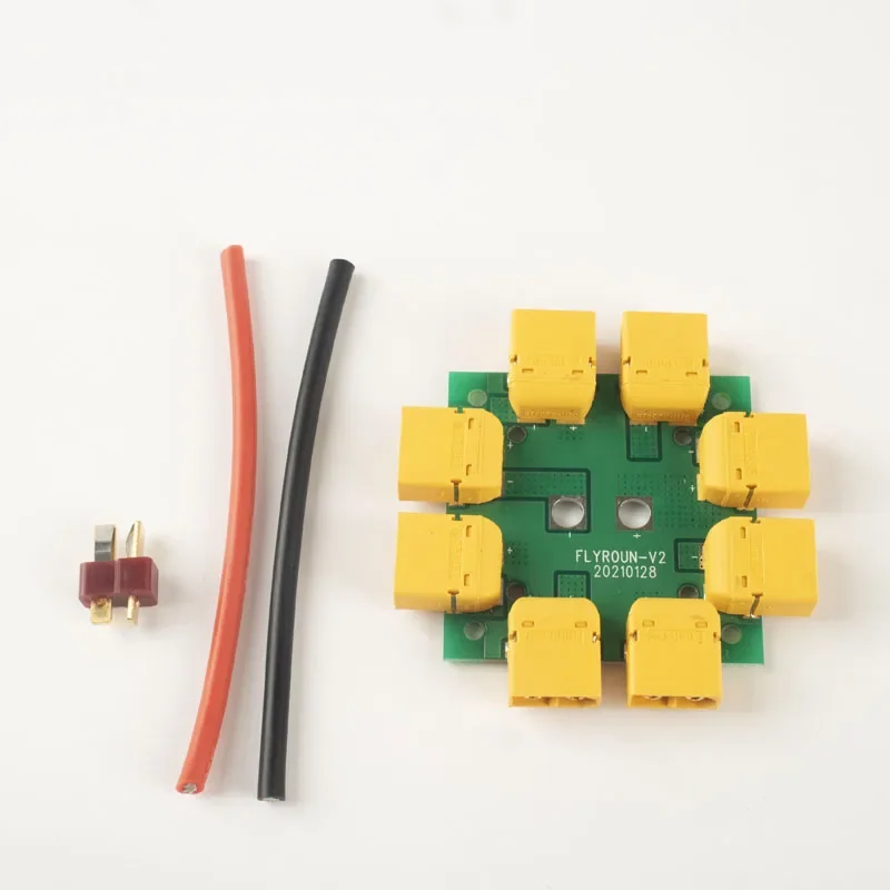 XT30 XT60 XT90PW PCB high current distribution board multi axis distribution board UAV power supply parallel connection