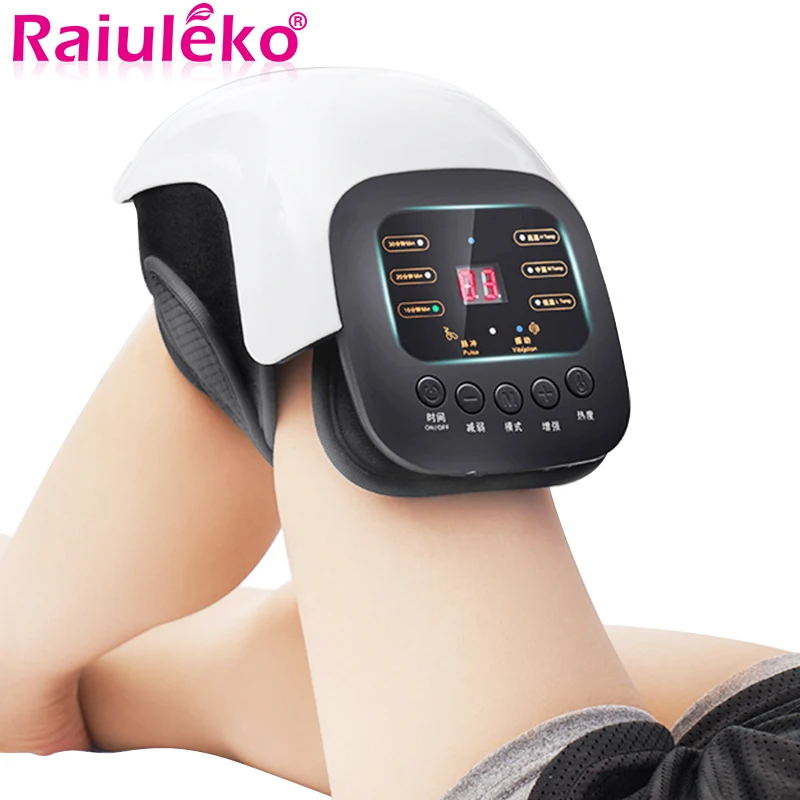 

Multi functional massage device for physical therapy and rehabilitation of knee joint pain knee joint warm massage protection