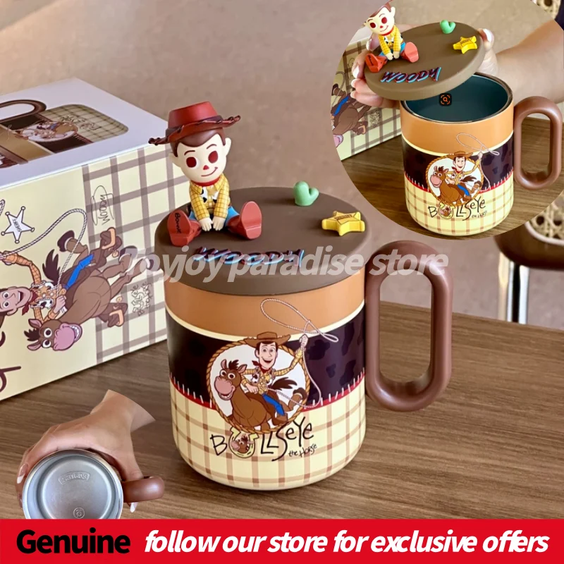 

New Genuine Toy Story 5 Insulated Cup Travel Cup Coffee Cup Cute Anime Cartoon Woody Jessie Cups Buzz Lightyear Cups As Gifts
