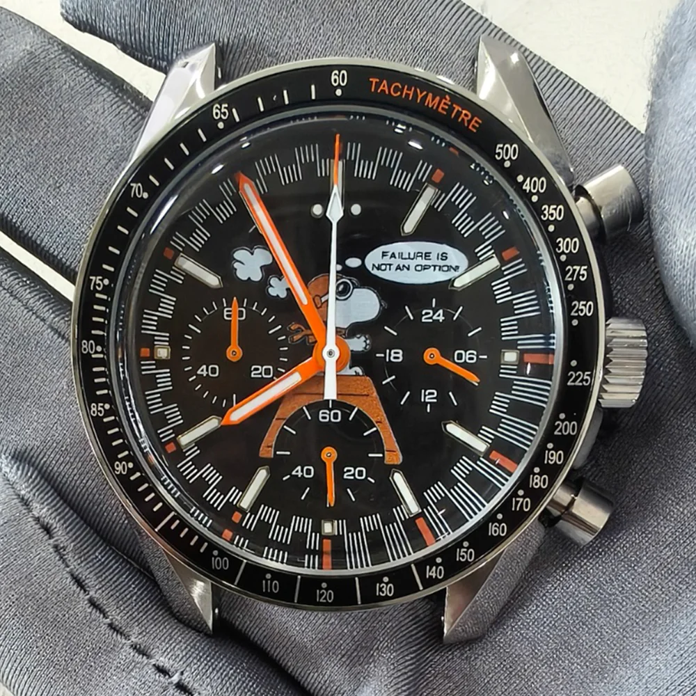 Custom logo VK63 Watch VK63 Movement Men Watches 2024 New Watch Design Waterproof 32.5MM Dial VK63 Chronograph Quartz Watches