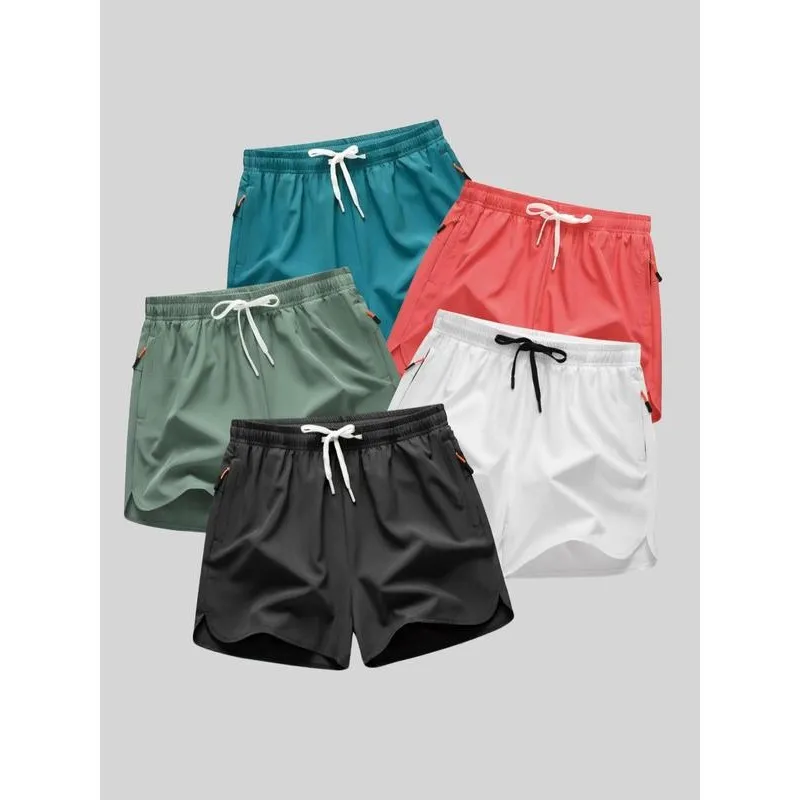 

Мужские брюки Dstring Zipper ket Повседневные брюки orts средней длины из эластичного полиэстера Ciwalk Весенний сезон Длинные брюки