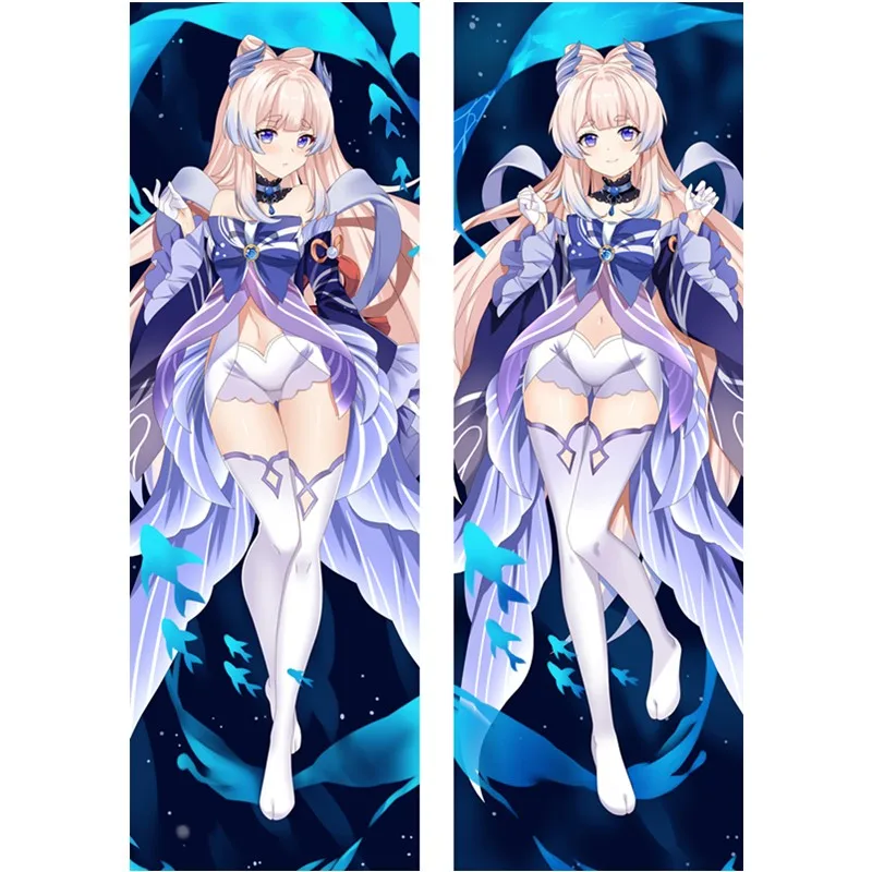 

Hot Anime Game Genshin Impact Yelan Kamisato Ayato Dakimakura Case Kousaka kirino Sexy Body Hugging Pillow Covers Otaku Gifts