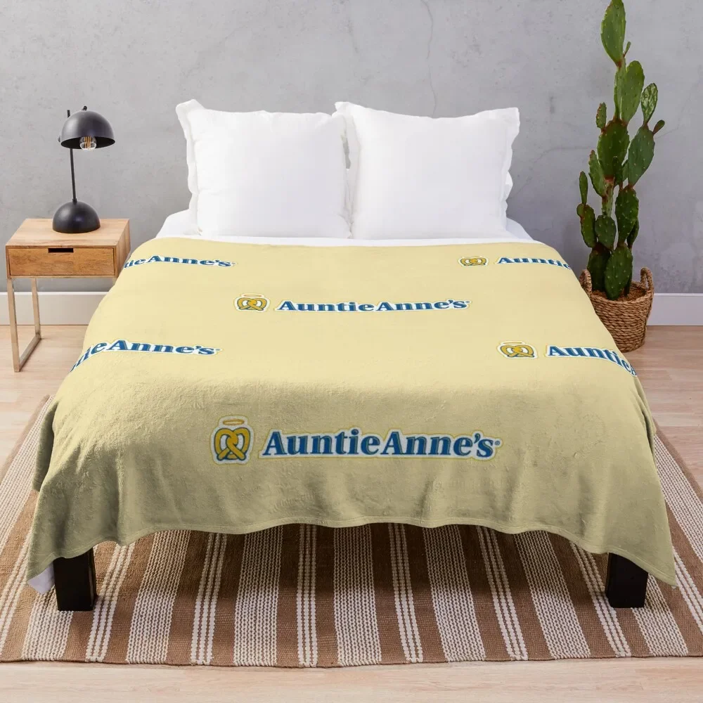 Auntie Anne's Resto and Bakery Throw Blanket christmas decoration Soft Plush Plaid Kid'S anime Blankets