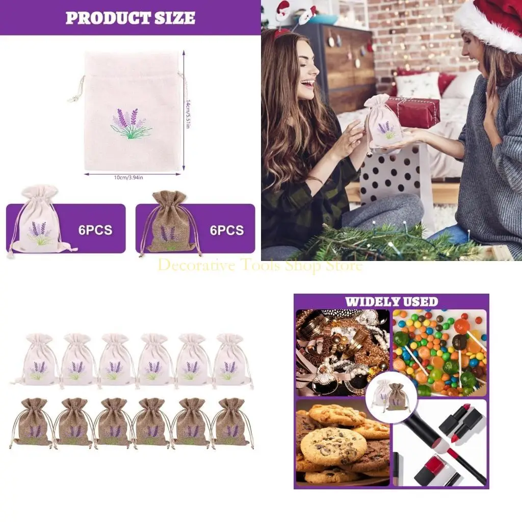 

QX2E 12pcs Sachet Sachet Sachet