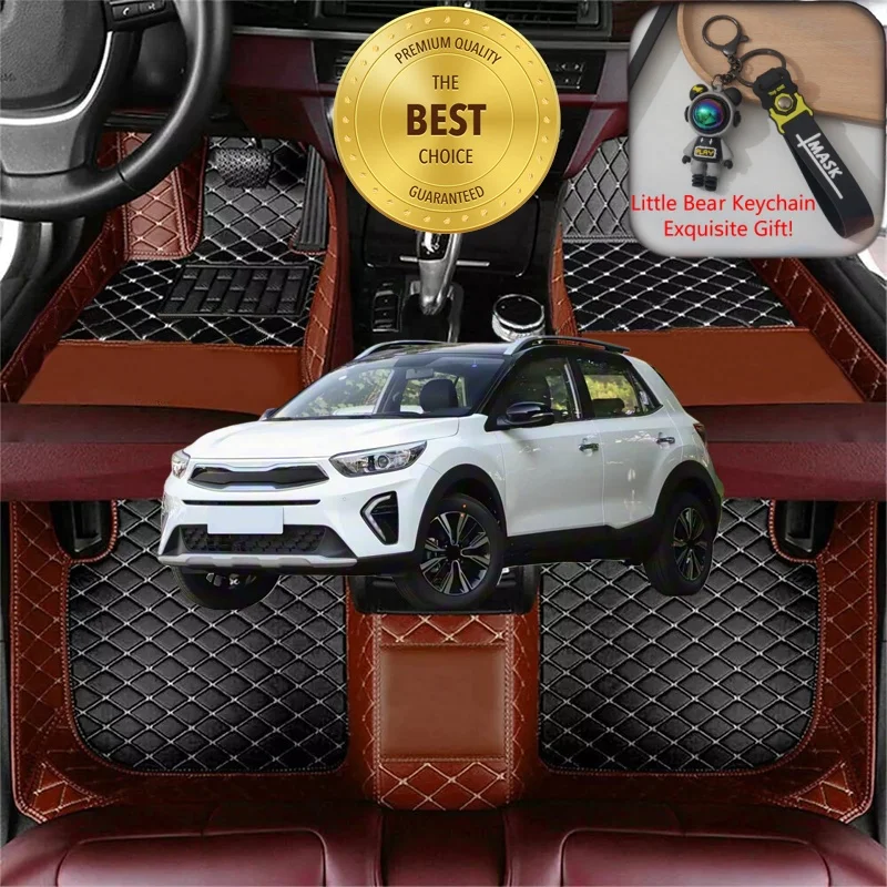 

Customized Fit for Kia Stonic 2018-2022 Car Floor Mats Car Accessories Tailored Luxury Auto Carpet Mats Left/Right-hand Drive