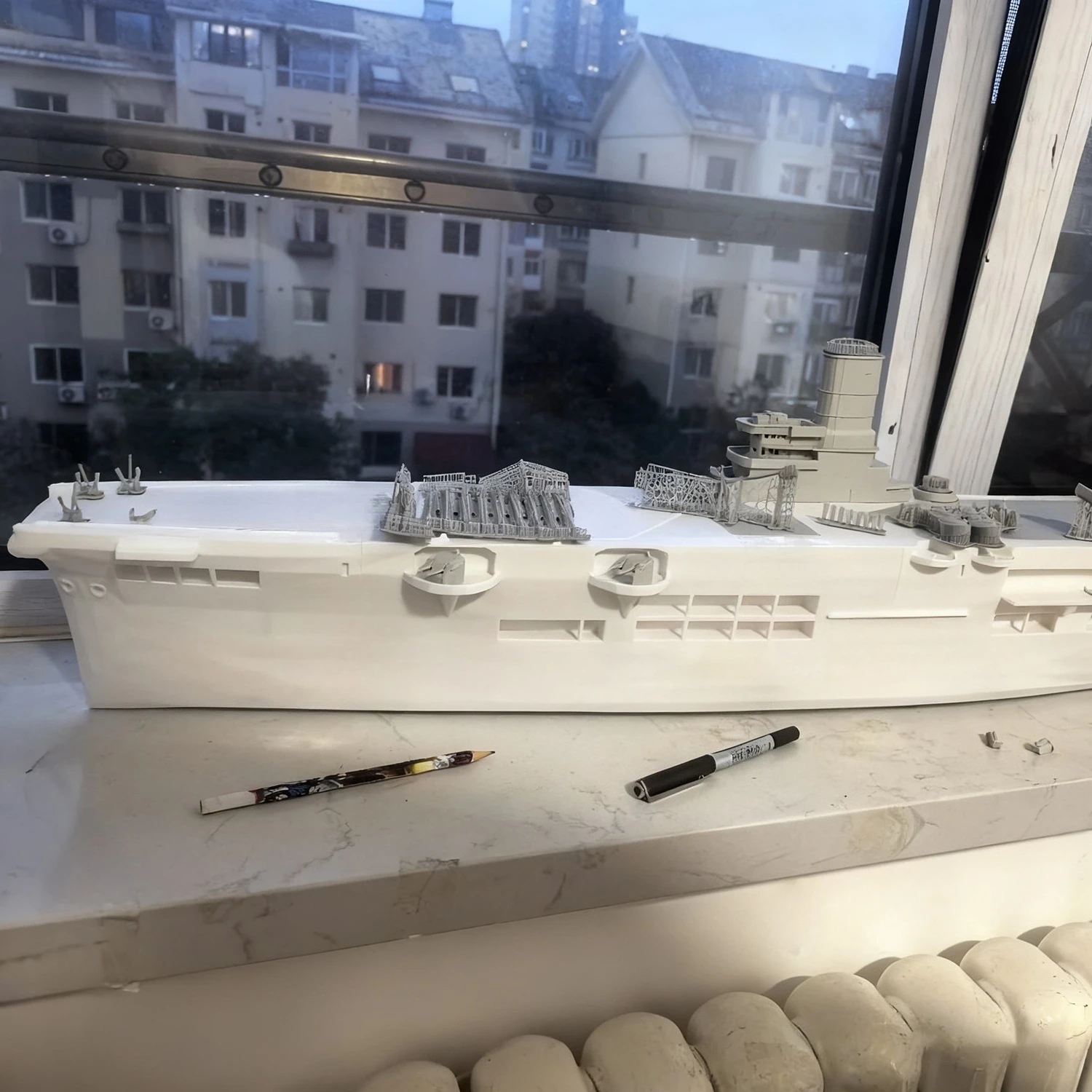 1/200 RC船 122cm 第二次世界大戦版 HMS アーク・ロイヤル 航空母艦 ラジコンボート 3Dプリント RC船 模型キット 船のおもちゃ