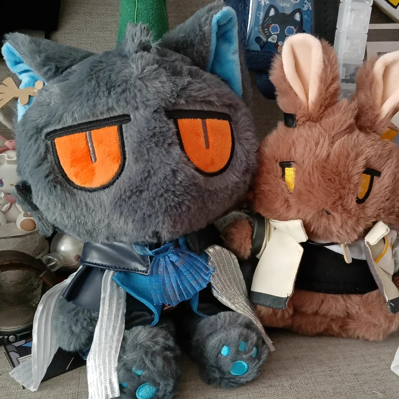 29 cm Jeu d'anime Arknight Lumen VER. Kawaii Cosplay officiel en peluche poupée en peluche dessin animé Animal chat doux peluches jouet Fans cadeau