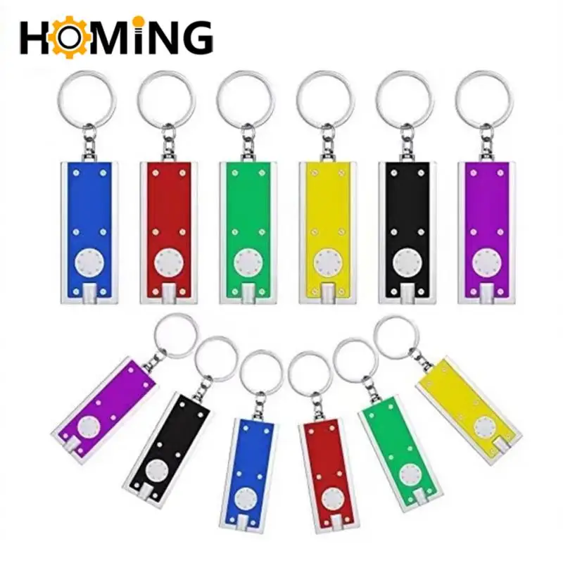 Mini LED Flashlight Multifunctional Work Light Portable Pocket Flashlight Keychains Portable Customizable Camping Flash Light