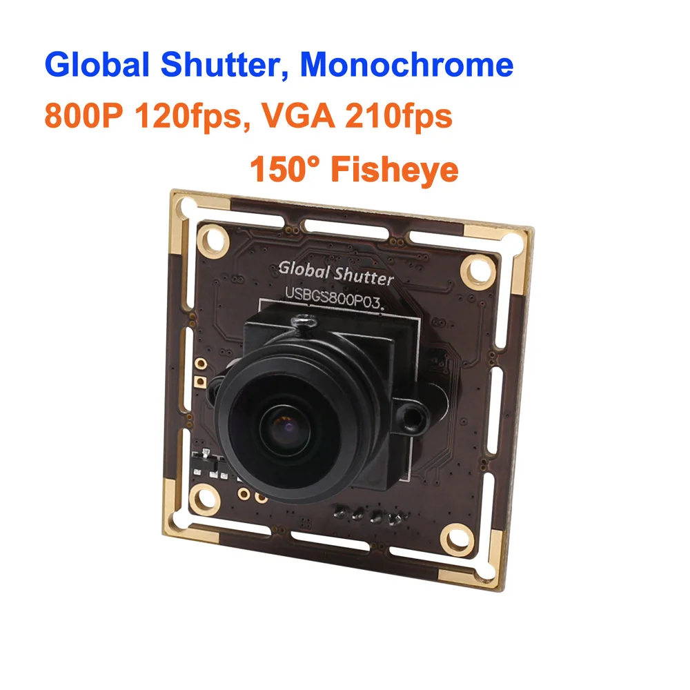 usb-global-shutter-camera-120fps-ov9281-hd-1280x800-monochrome-industrial-webcam-manual-focus-150°-fisheye-uvc-plug-and-play