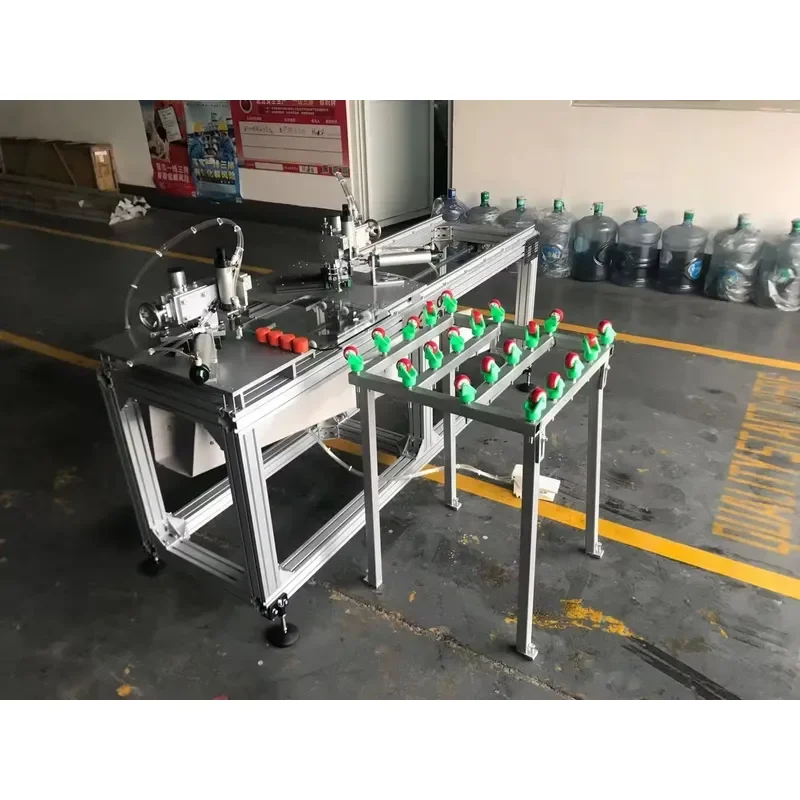 CE Certification Double-head Glass Corner Cutting Machine, Electronic Scale, Glass Corner Cutting Machine, Dual-Station