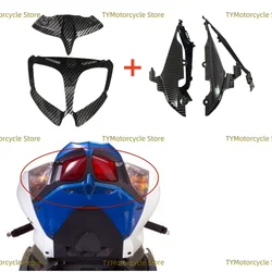 Carbon fiber coating Rear Tail cover Fairing kit Cowl Nose Brake Light Shell Cover Fit For GSXR 1000 GSXR1000 2009 2010-2016