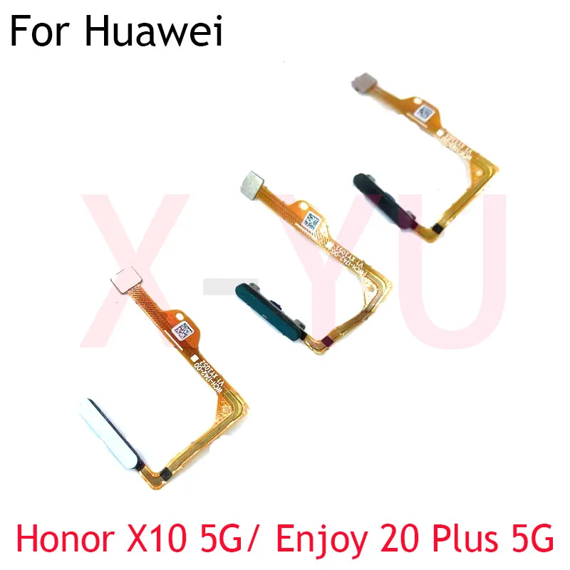 

For Huawei Honor X10 5G / Enjoy 20 Plus 5G Home Button Fingerprint Sensor Return Power Flex Cable