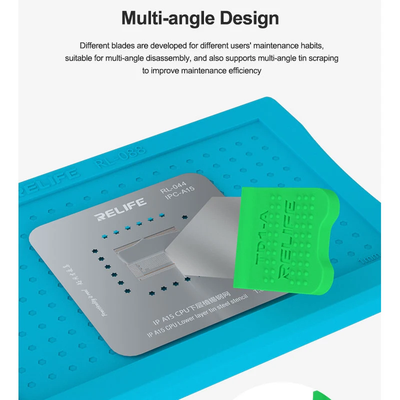 RELIFE-Herramientas de desmontaje multifuncionales TD1-A/B para teléfono móvil, tableta, PC, pantalla LCD, apertura de palanca, herramientas de reparación de estañado de CPU