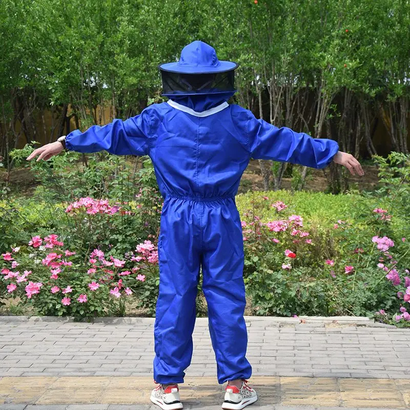 A Full Set of Breathable One-piece Bee-proof Clothing, Bee-proof Clothing, Mosquito-proof Thickened Bee Protective Clothing, Bee