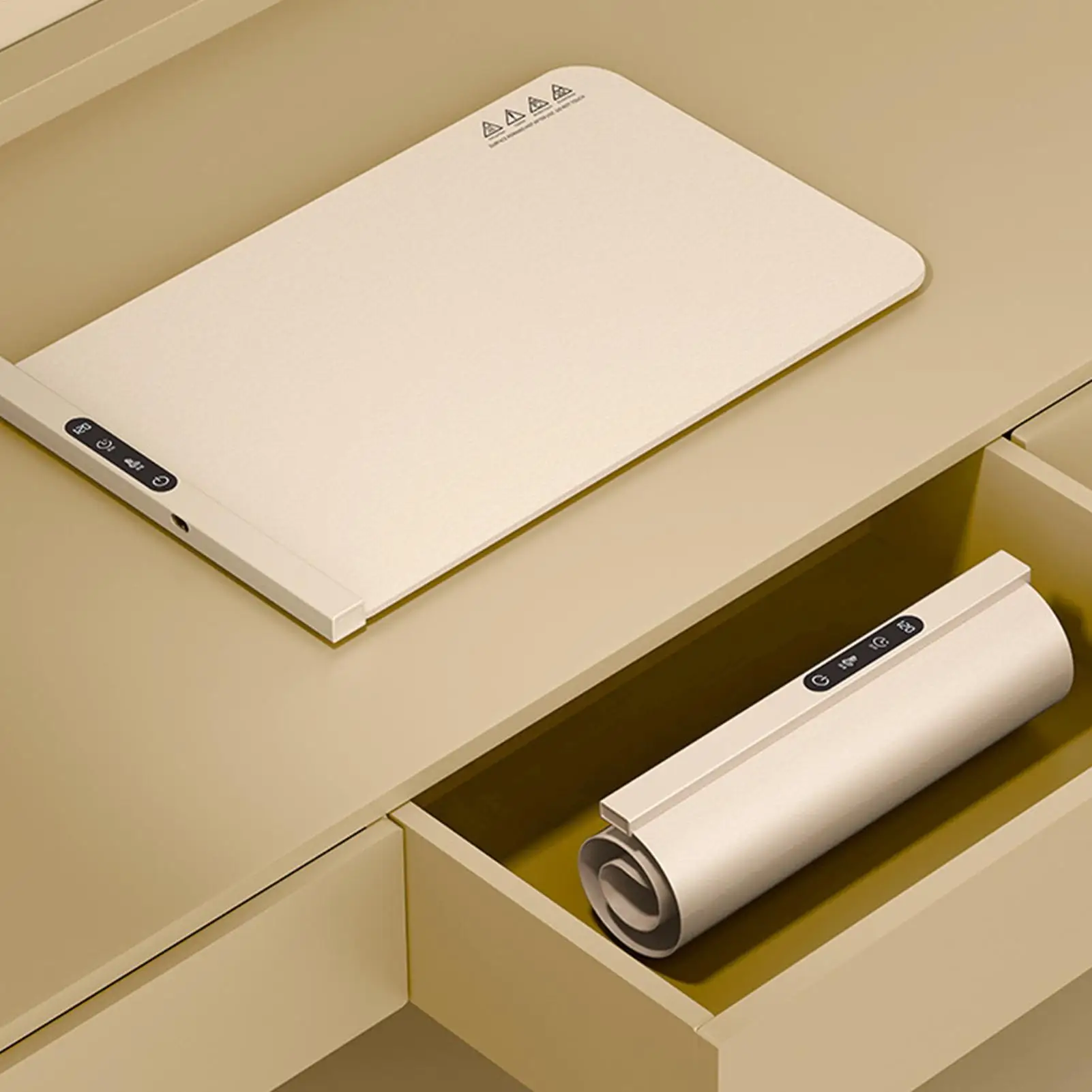 

Warming Trays For Food Portable Fast Heating Pad Silicone Warming Mat For Buffets Party Gatherings Kitchen Countertop Holiday