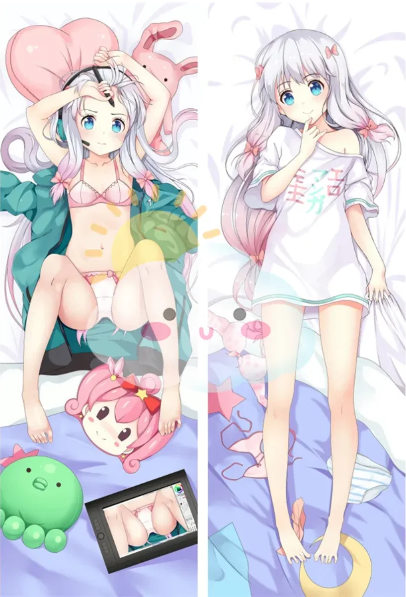 الرسوم المتحركة إيزومي ساجيري Dakimakura كيس وسادة أنيمي لعبة المعانقة الجسم الدعامة هدية #5