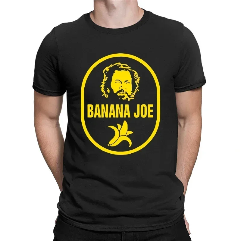 Summer Shortsleev Casual Graphic Tees Tops Bud Spencer Banana Joe Telefilm Cinema Tv Idea Regalo Tutte Le Taglie Tshirt Classic