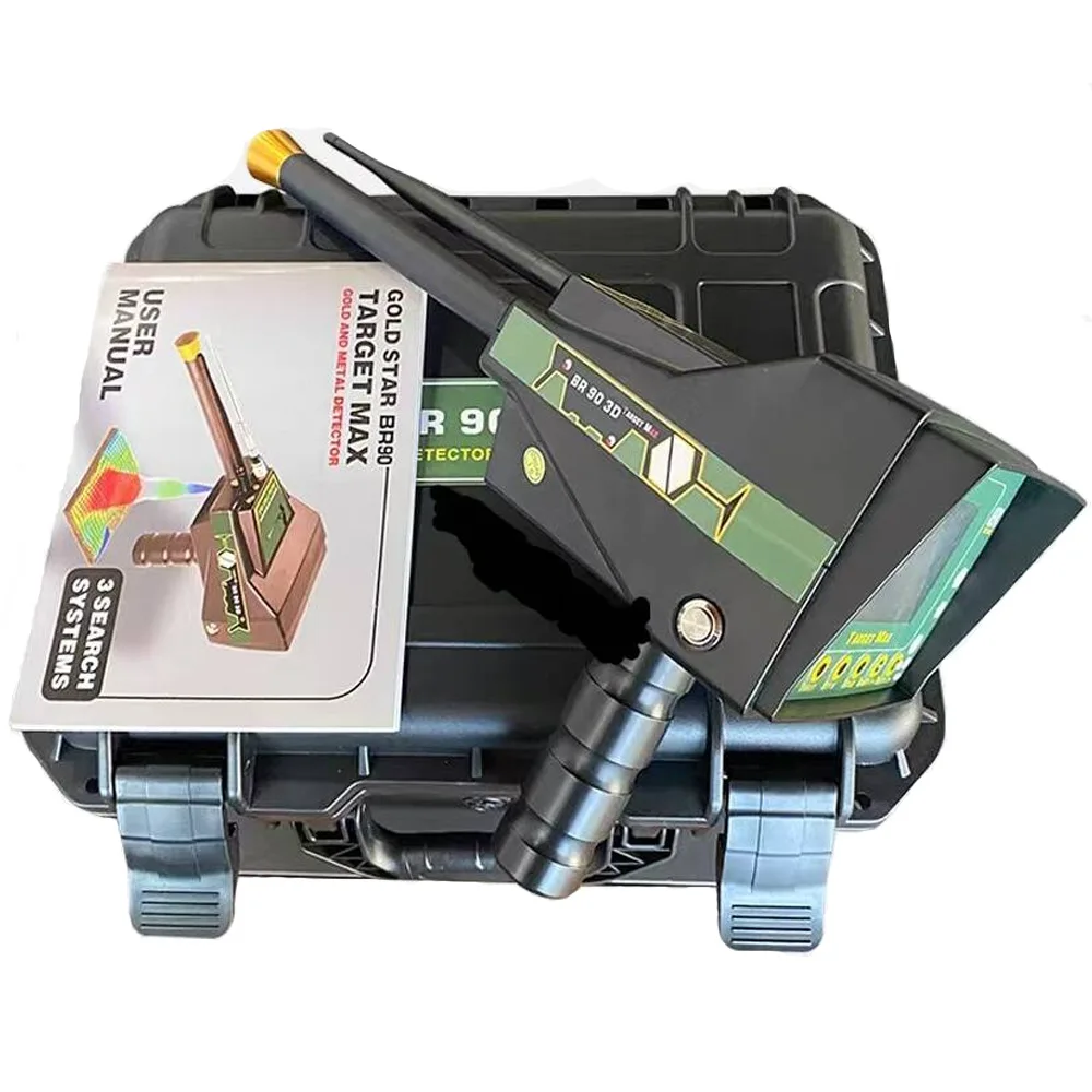 New Electric Digital BR-90 3D Remote Underground Gold & Gem Metal Prospecting
