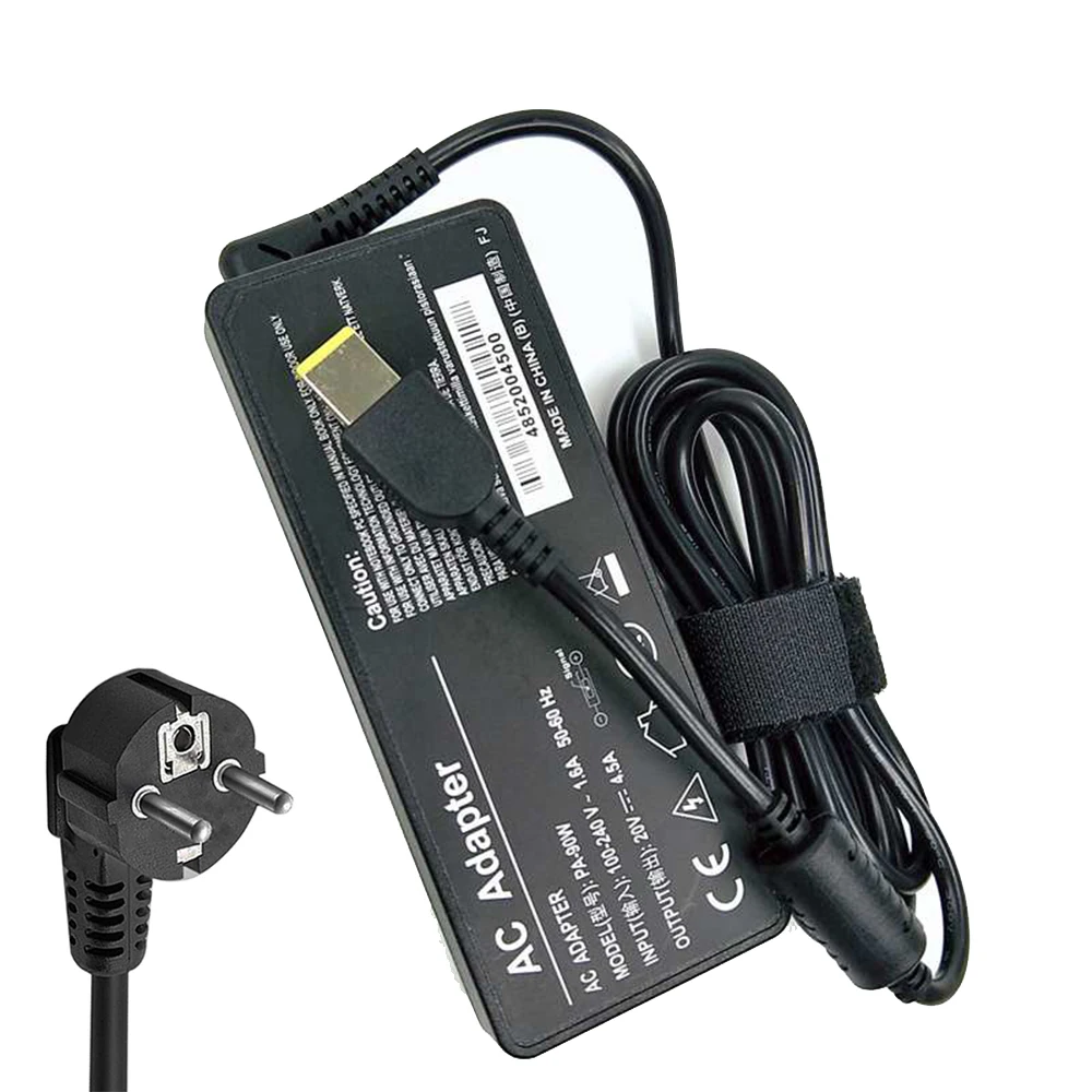 Zasilacz sieciowy 90W 20V 4.5A USB Pin OT-APB03 Ładowarka do laptopa Lenovo ThinkPad X1 Ultrabook B40 G50 M4400 M4450 Z50 Z505 Essential