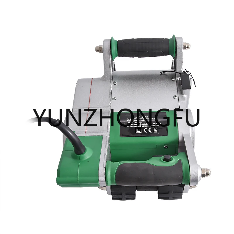 JHS-1100 Industrial Wall Chaser Electric Wall Line Slot Machine Wall Groove Cutting Slotting Machine 220V/110V 25/35MM