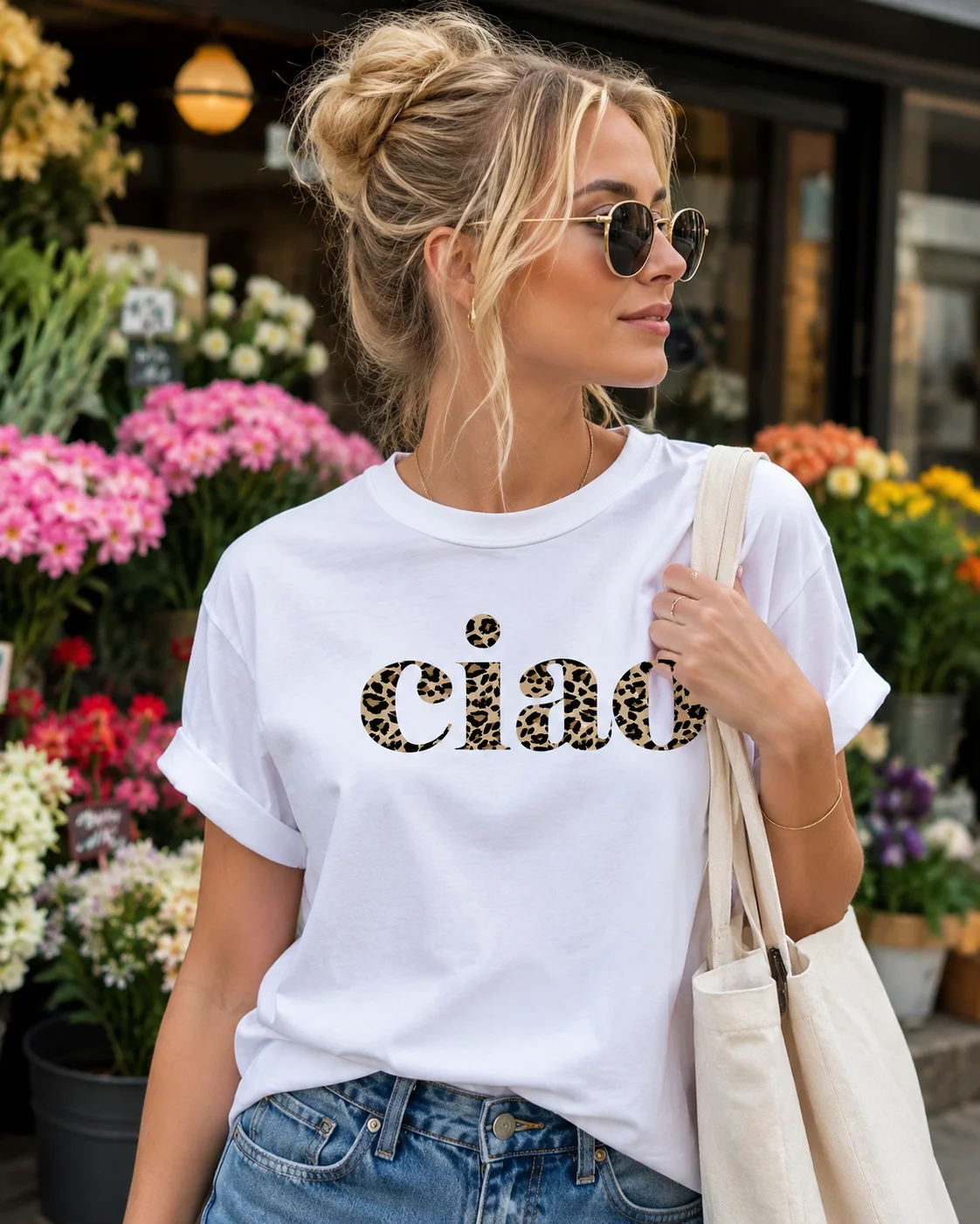 Kaos Lengan Pendek Kasual Pola - Summer Clothing Logo ulasan dan harga