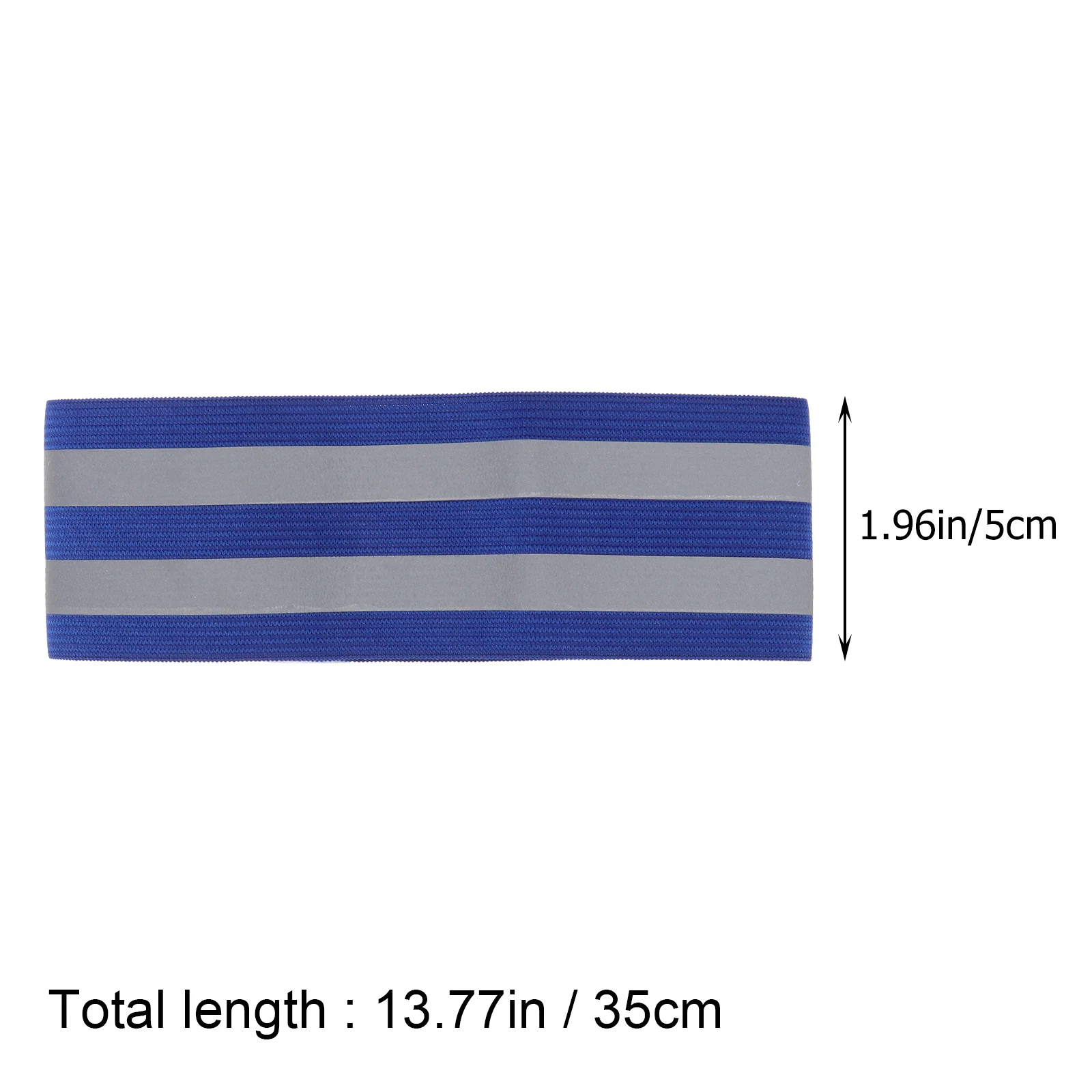 حزام أمان عاكس للضوء قابل للتعديل للجري الليلي وركوب الدراجات والمشي باللون الأزرق خفيف الوزن ومريح في الغسالة وقابل للغسل في الغسالة