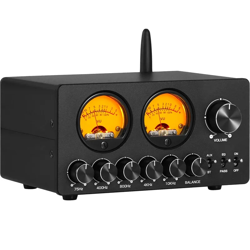 （Popular Items Today）EQ5 TONE 5-band EQ Equalizer VU Table Bluetooth Pre-stage Desktop Fever Tuner Independent Adjustment