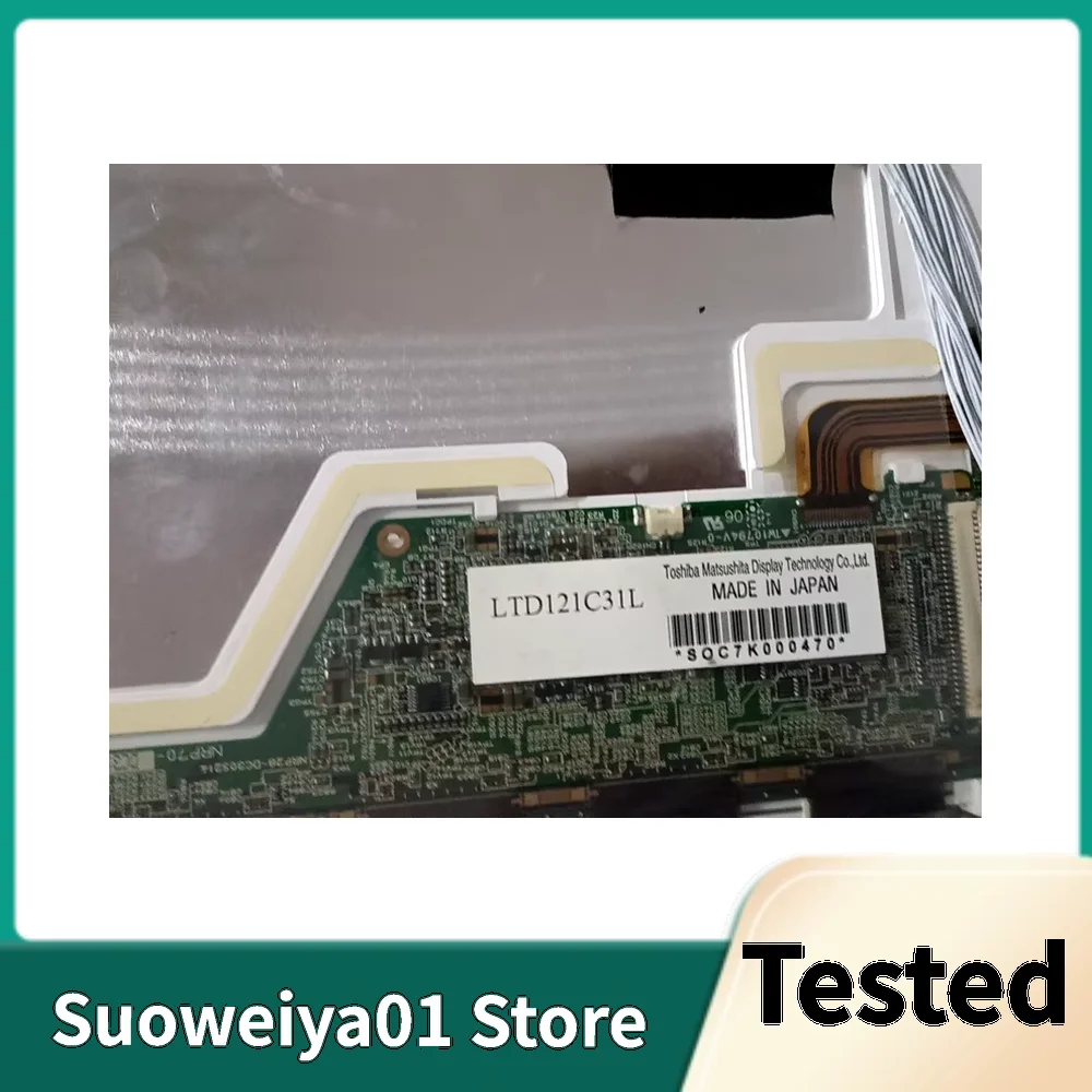 

Original 12.1 Inch LTD121C31L LCD Panel NRL75-DC31L15A Screen Tested Checked Industrial LCD