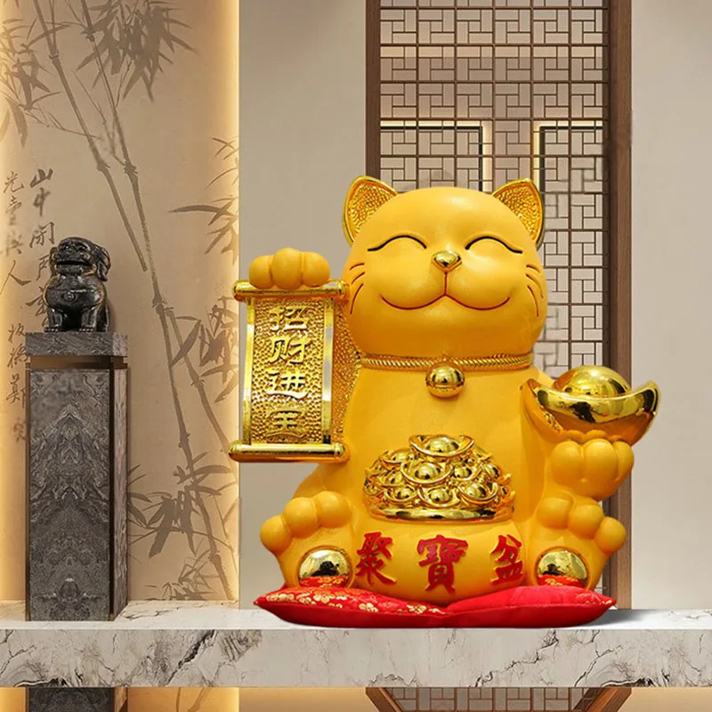 Cat Anime Money Boxes Mini Storage Euro Coin Saving Vintage Decoration Aesthetic Piggy Bank Cheap Skarbonka Home Decoration