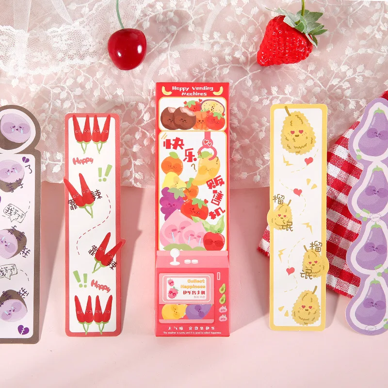 30 Pcs/Set The Sweet Rabbit Series Cartoon Bookmark Happy Vending Machines Book Markers Message Card Student Gift Stationery