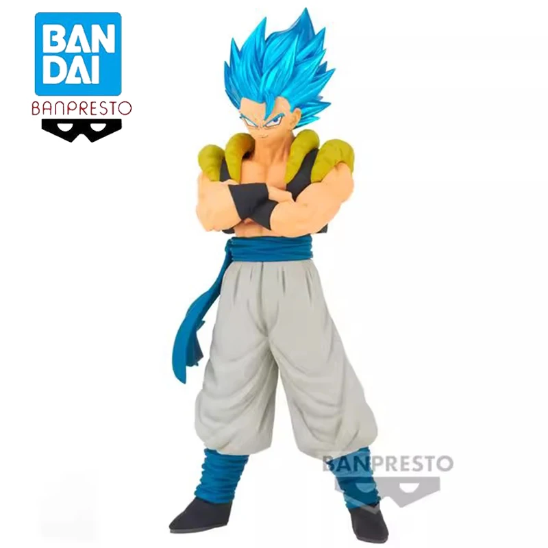 

In Stock Genuine Original BANPRESTO Gogeta DRAGON BALL Action Anime Figure 18CM Collectible Model Dolls Statuette Ornament Gifts